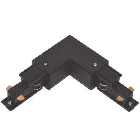 Łącznik szyny 3 fazowej DALI narożnik czarny