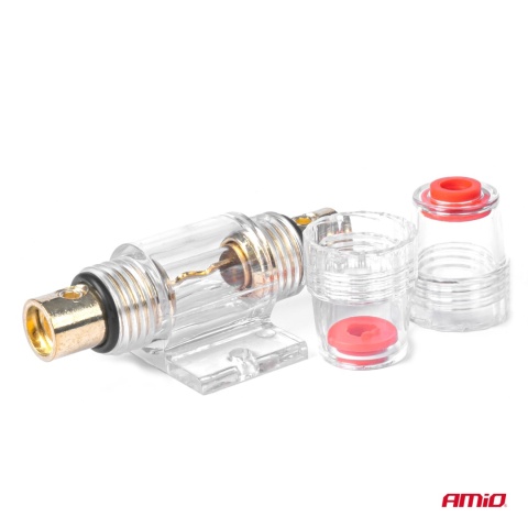 Oprawa obudowa samochodowego gniazdo bezpiecznika szklanego AGU