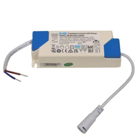 Zasilacz prądowy 40W 1000mA 30-40V Kris