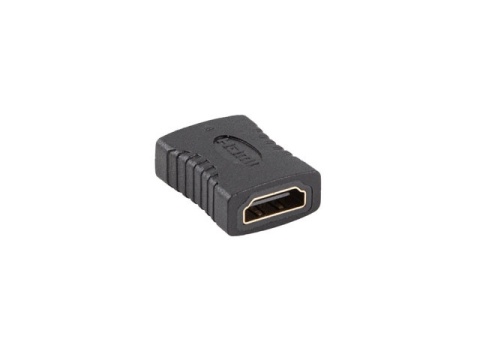 Adapter HDMI 4K UHD, gniazdo czarny, lanberg