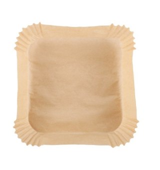 Adler Papierowe wkłady do frytkownicy powietrznej | 100 szt. | 20 cm | Do 240°C | Biodegradowalne