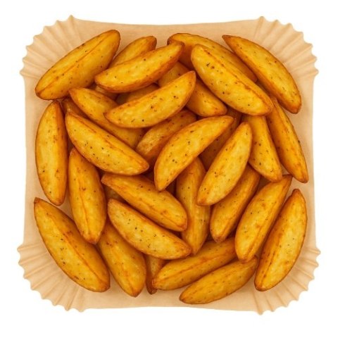 Adler Papierowe wkłady do frytkownicy powietrznej | 100 szt. | 23 cm | Do 240°C | Biodegradowalne