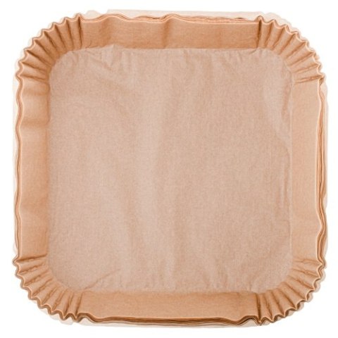 Adler Papierowe wkłady do frytkownicy powietrznej | 100 szt. | 23 cm | Do 240°C | Biodegradowalne