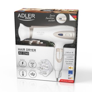 Adler Suszarka 2200W ION + dyfuzor