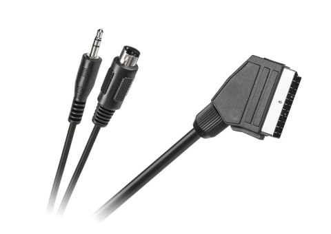 Kabel EURO-SVHS + JACK 3.5 5m