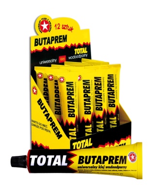 Klej Total Butaprem wodoodporny, niezastąpiony do butów 35g
