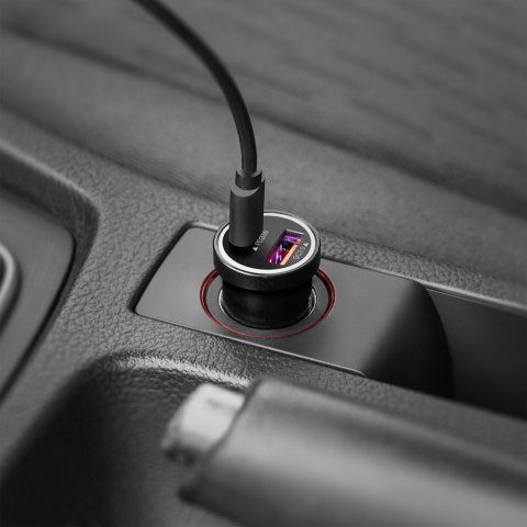 Ładowarka samochodowa 38W Kruger&Matz z funkcjami Power Dedlivery oraz Quick Charge
