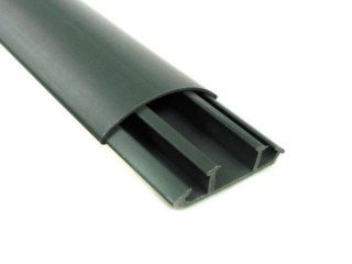 Listwa półokrągła LPO 15/50 szara 2m