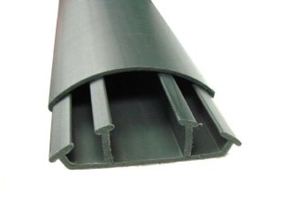 Listwa półokrągła LPO 15/50 szara 2m