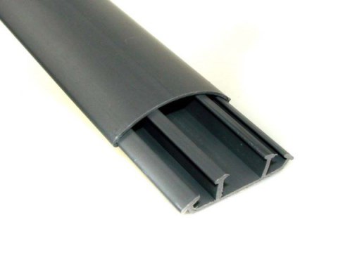 Listwa półokrągła LPO 15/50 szara 2m