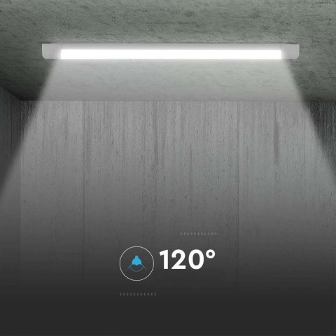 Oprawa V-TAC 40W LED liniowa natynkowa CREE CHIP 120cm 110Lm/W VT-8-40 3000K 4300lm 6 Lat Gwarancji