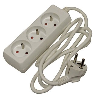 Przedłużacz 3 gniazda 1,5m