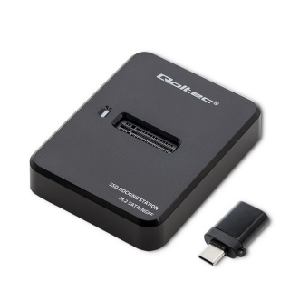 Qoltec Stacja dokująca dysków M.2 SATA NGFF USB3.1