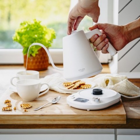 Adler Czajnik metalowy z długą wylewką 1,0L