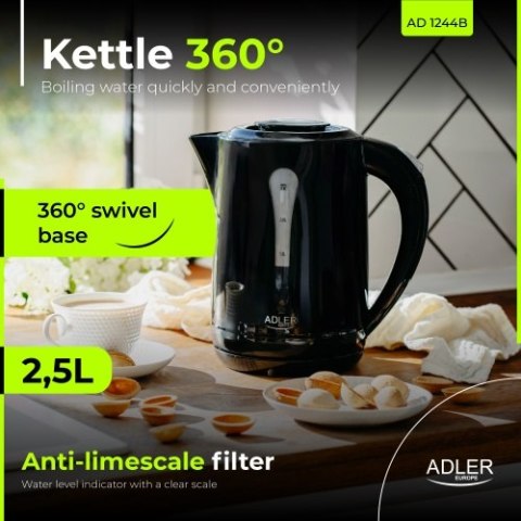 Adler Czajnik plastikowy 2,5 L