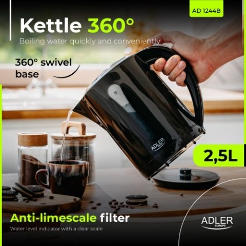 Adler Czajnik plastikowy 2,5 L