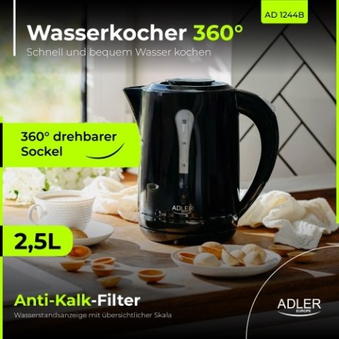 Adler Czajnik plastikowy 2,5 L