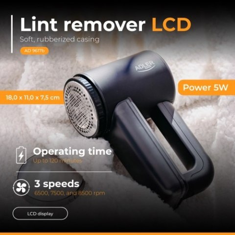 Adler Golarka do tkanin LCD