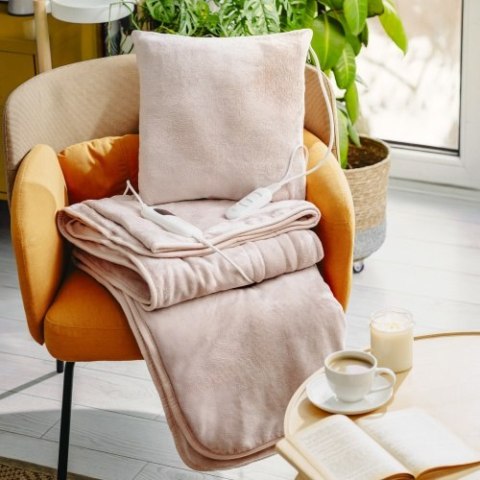 Adler Koc elektryczny - Super Miękki Nakładany z Pilotem LCD | 160x180 cm