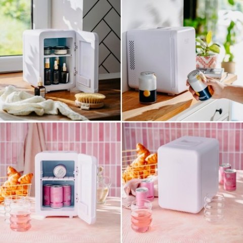 Adler Mini lodówka 4L | Chłodzenie i podgrzewanie | Do domu i samochodu | System Peltiera