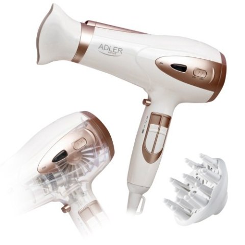 Adler Suszarka 2200W ION + dyfuzor