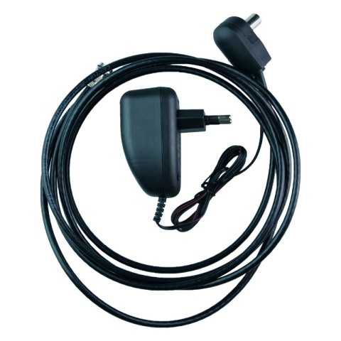 Antena TV pokojowa DVB-T / DVB-T2, VHF/UHF, 42 dB