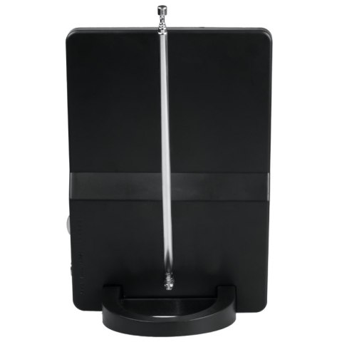 Antena TV pokojowa DVB-T / DVB-T2, VHF/UHF, filtr LTE, USB, 42 dB