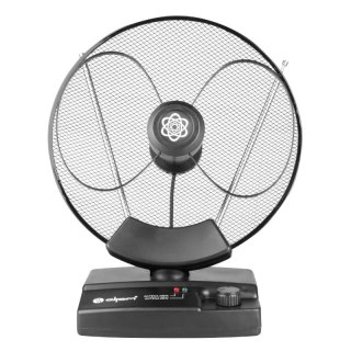 Antena TV pokojowa DVB-T / DVB-T2, VHF/UHF/FM, 36 dB