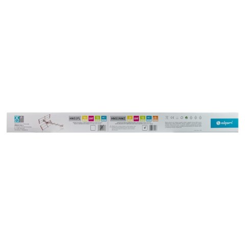 Antena kierunkowa DVB-T / DVB-T2 DPM HN51NWZ z filtrem LTE, 15 el., 24 dB