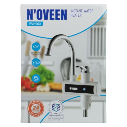 Przepływowy podgrzewacz wody, nablatowy, Noveen