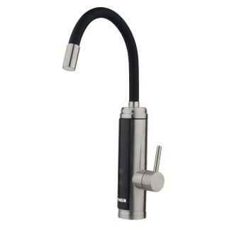Przepływowy podgrzewacz wody, nablatowy, dotykowy, inox, IWH955, Noveen