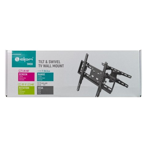 Uchwyt TV regulowany, 26-60", 50 kg