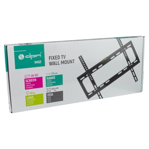 Uchwyt TV stały, 26-55", 45 kg