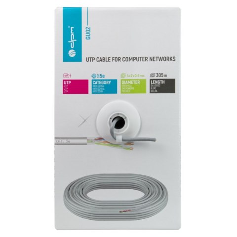 Przewód UTP, cat 5e, 305 m