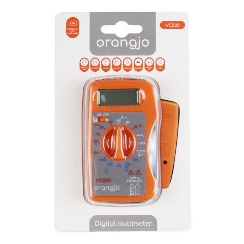 Uniwersalny miernik cyfrowy z buzzerem, ORANGJO