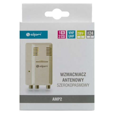 Wzmacniacz antenowy z rozgałęźnikiem, 24 dB
