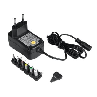 Zasilacz uniwersalny, 3,6 W, 300 mA, 6 końcówek