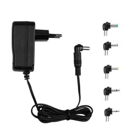 Zasilacz uniwersalny, 3,6 W, 300 mA, 6 końcówek