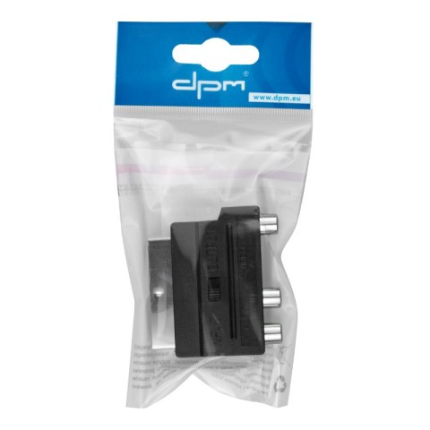 Adapter EURO - 3 x RCA