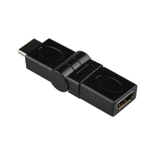 Adapter HDMI kątowy wtyk - gniazdo