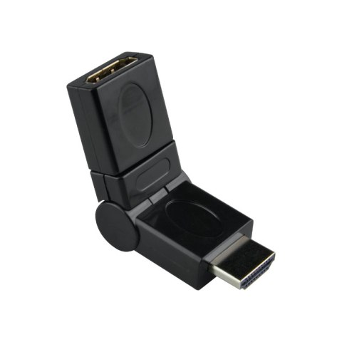 Adapter HDMI kątowy wtyk - gniazdo