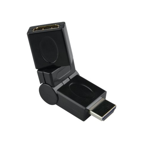 Adapter HDMI kątowy wtyk - gniazdo