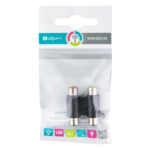 Adapter RCA-RCA żeński-żeński