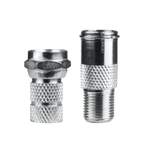 Adapter gniazdo TV-gniazdo F + wtyk F