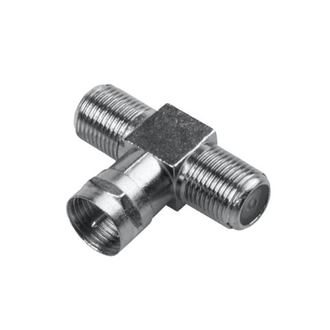 Adapter wtyk F - 2 x gniazdo F