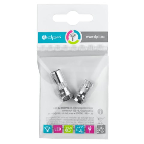 Adapter wtyk F-wtyk TV + wtyk F