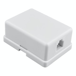 Gniazdo telefoniczne natynkowe RJ11 6p4c