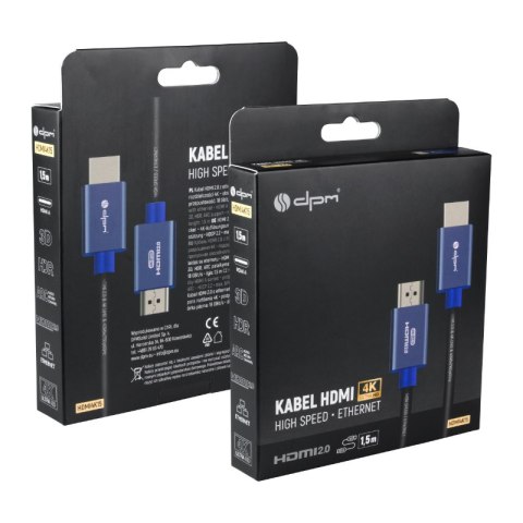 Kabel HDMI 4K ethernet, 1,5 m