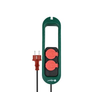 Przedłużacz IP44, 2 gniazda, 4,2 m
