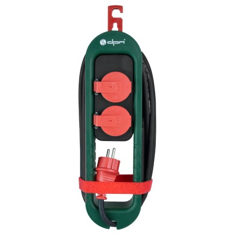 Przedłużacz IP44, 2 gniazda, 4,2 m
